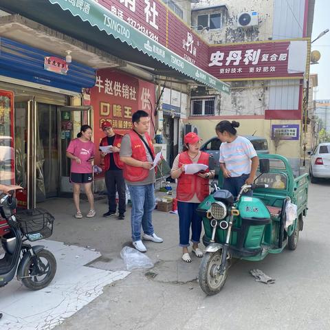 后谢镇开展“创建更高水平全国文明城市”调查问卷活动