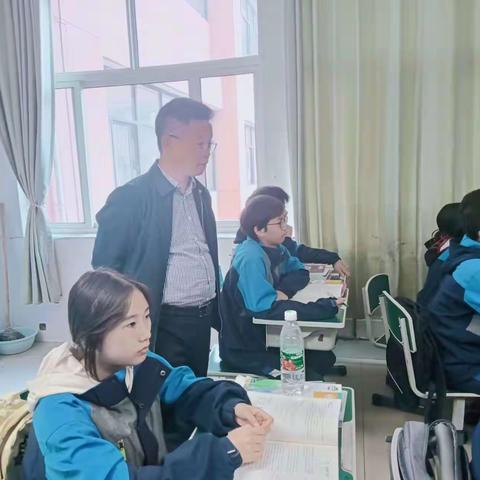 【未央教育·西航二中教育集团·第五十八中学校区】 ——未央区教育局调研我校2024届九年级教育教学工作
