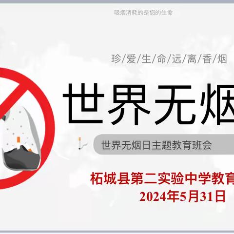 珍爱生命，远离香烟——校园禁烟主题班会