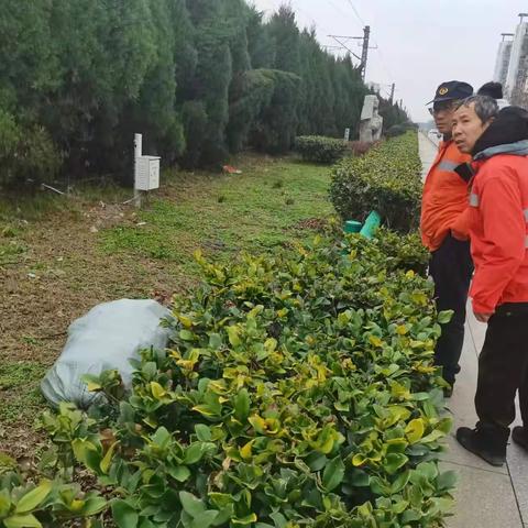 迎新春过新年三家店街道开展铁路大排查活动