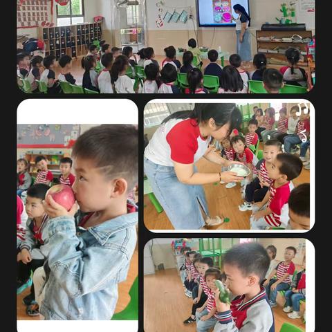 衡山县辉艳幼稚园中一班———食育课（水果果冻）
