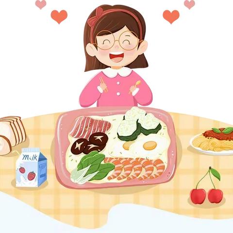 乐学经典幼儿园今日美食♥