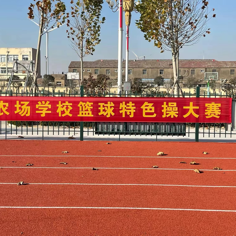 “篮”色梦想  “球”跃童心 ‍——滨淮农场学校篮球特色操比赛