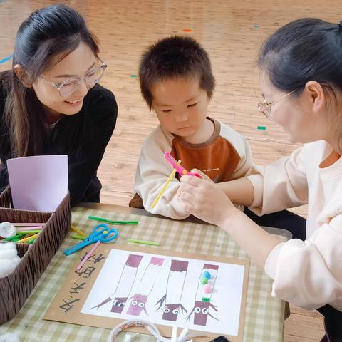 【🌻融爱共育🌻——亲子早教】本期回顾及下期预告 | 兴隆街道中心幼儿园亲子早教活动冬天的树穿新衣