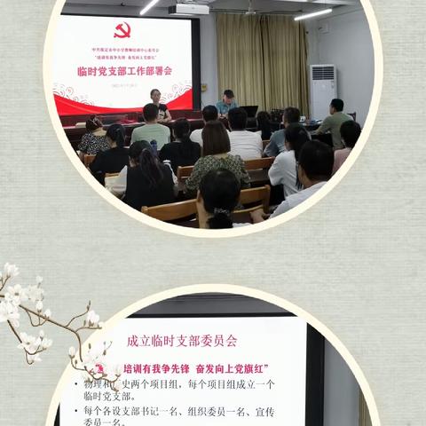 赓续红色血脉   共同研修促成长———2023年保定市骨干教师培训中心初中物理临时党支部活动