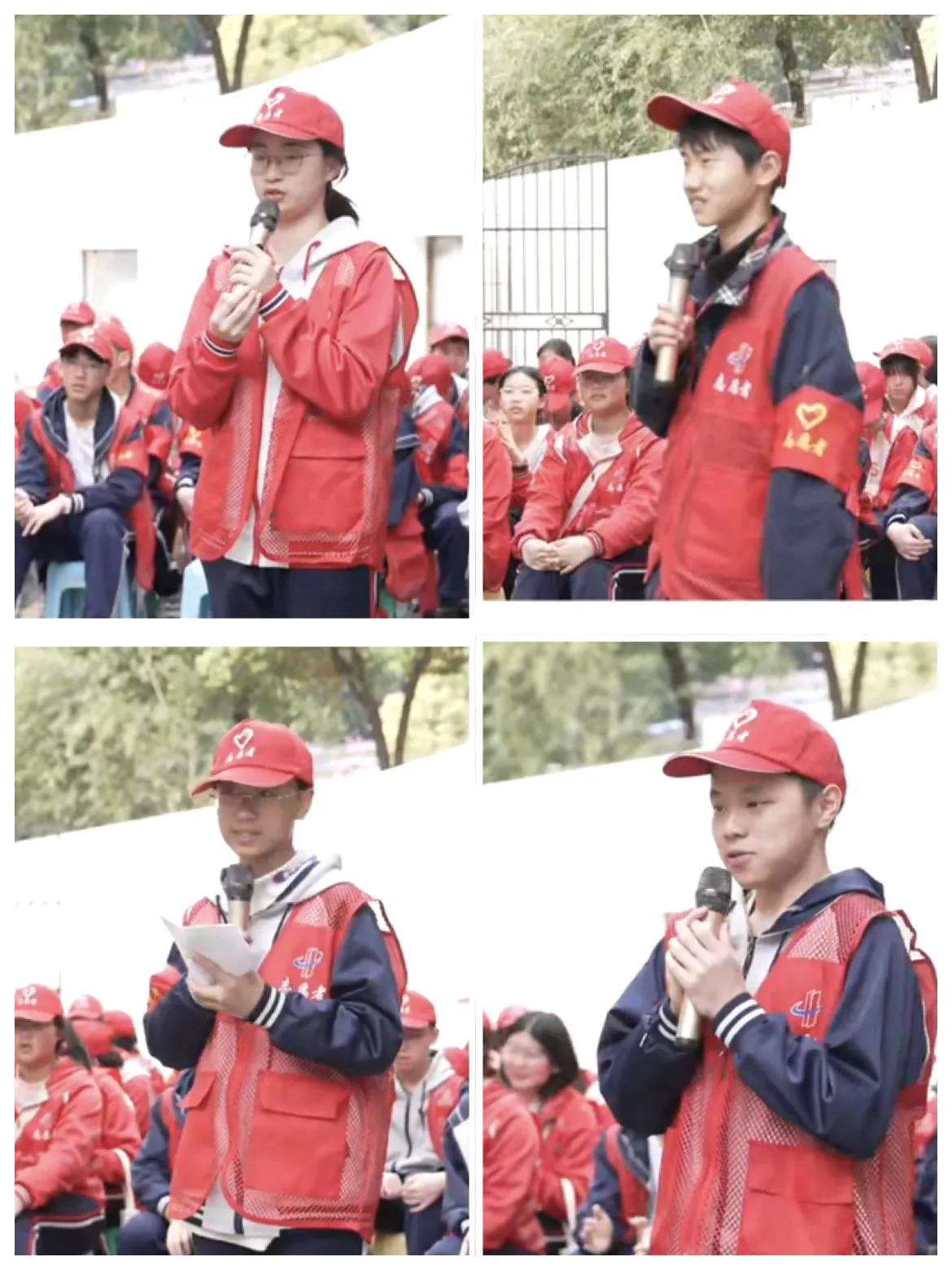 简篇-传承雷锋精神 致敬最可爱的人 ---华师一附中807班走进湖北省荣军优抚医院荣疗科