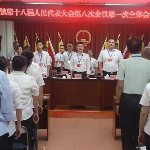 多文镇第十八届人民代表大会第八次会议胜利召开