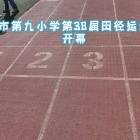 学习二十大       运动展风采无体育 不九小 主题运动会