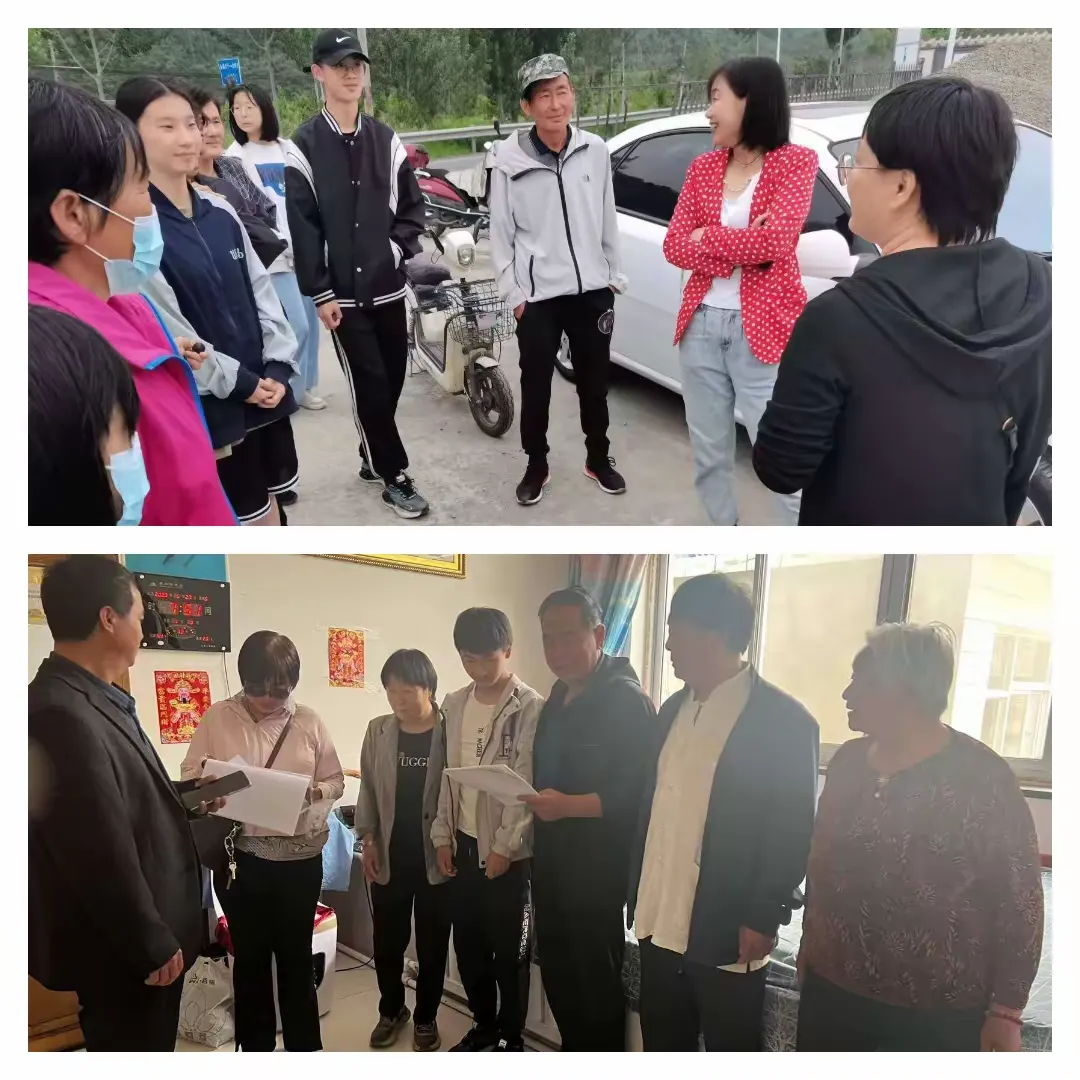 简篇-青龙镇双庙初级中学—“家校携手育英才,入户培优谱新篇”家访活动纪实