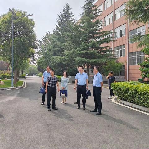 生命至上     安全第一 ———三门峡市校园安全督导组到义马市督导检查工作