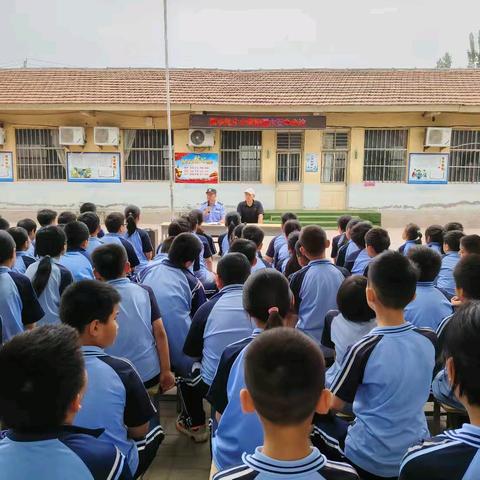 新华联校陈庄小学防电信诈骗户外宣讲活动纪实