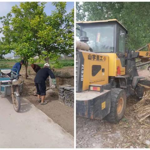 灵山街道持续开展大起底大整治大提升专项活动，着力推进村周及道路两侧环境整治