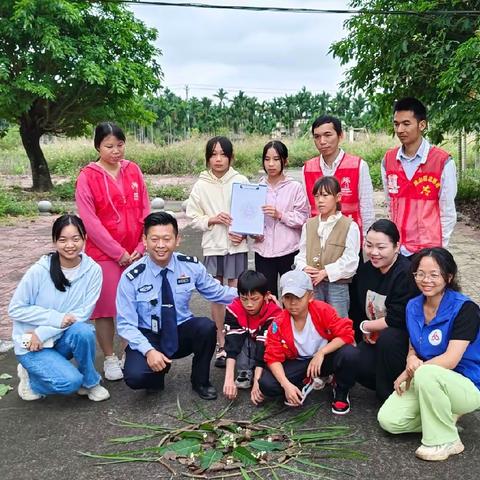 旧州镇：“护苗”行动走进江南小学，孩子们画笔下的“愿望”