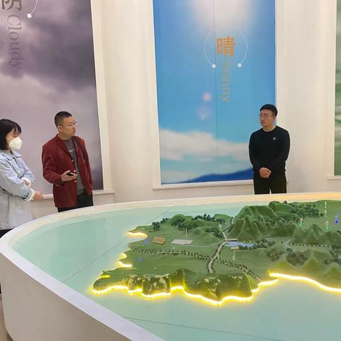 河南省烤烟气象服务中心赴全国花生气象服务中心调研学习
