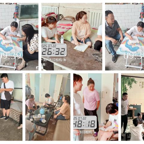 温情家访，架起家校连心桥——记岳城镇中学万师访万家活动