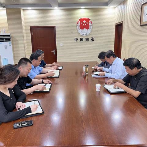 区领导王绍山到司法局调研依法加强种业市场管理工作