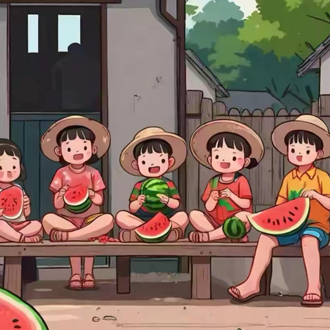 西瓜🍉味的夏天～托二班