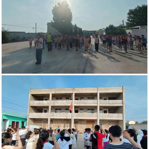 夏日暖阳  微风拂面--渠庄小学周工作总结