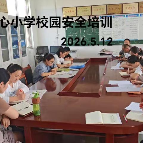 携手共建平安校园，用心守护美好童年——东王营乡中心小学开展校园安全培训活动