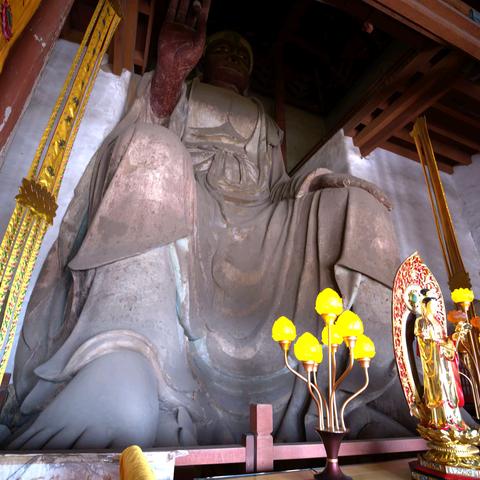 地上文物看山西   稷山大佛寺-天下第一土雕大佛