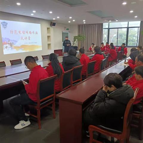 “三防三学，护你平安”网络诈骗宣传