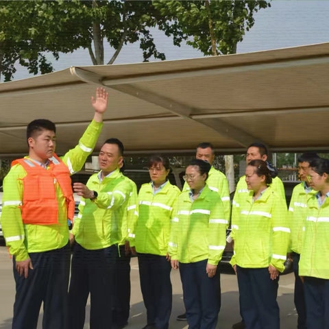 机场收费站南口组织防汛防台风应急处置方案演练 筑牢汛期安全防线