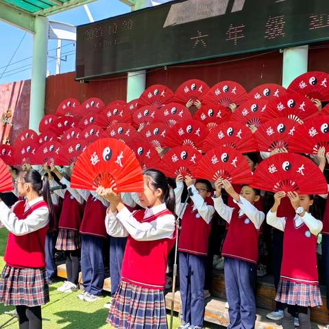 “红心向党，梦想飞扬”——三桐小学六年级组红歌比赛！