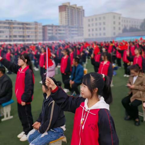 张家口市实验中学隆重举办 2021级高三学生 十八岁成人礼