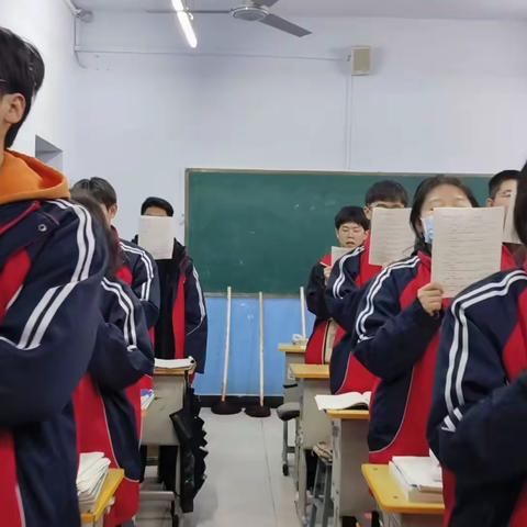 张家口市实验中学高三级部 激情早读正当时