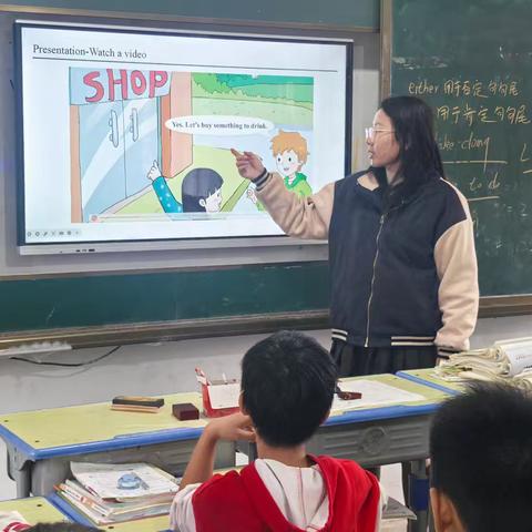 【程楼乡东村小学】走进精彩 的课堂——程楼乡东村小学五年级英语教研活动