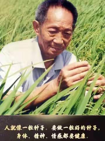 “学习袁隆平 做粒好种子”