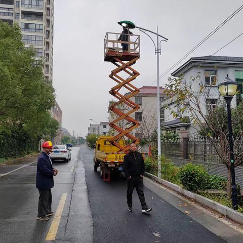 路灯修复，守护夜间安全