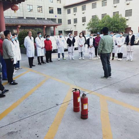 防火灾，保安全——开封中医骨伤医院消防培训会