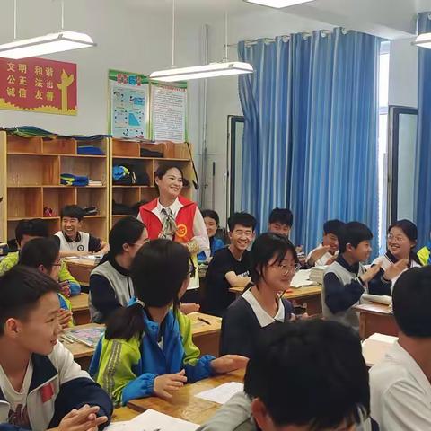 阳信县第三实验中学“青少年药物滥用和毒品预防”校园宣传活动