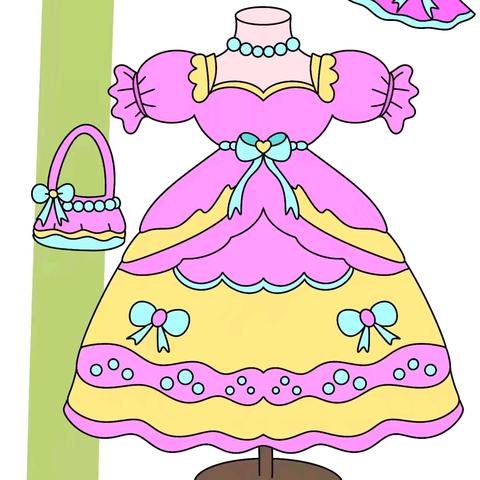 东城街道中心幼儿园田庄分园特色课——手工折纸《漂亮的小裙子》