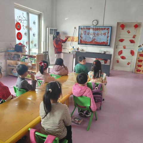 春风十里  不如学雷锋的你—夏庄镇苓芝幼儿园学习雷锋启动仪式