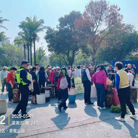 景蜜公园春日花事：领花礼，传文化，聚人心