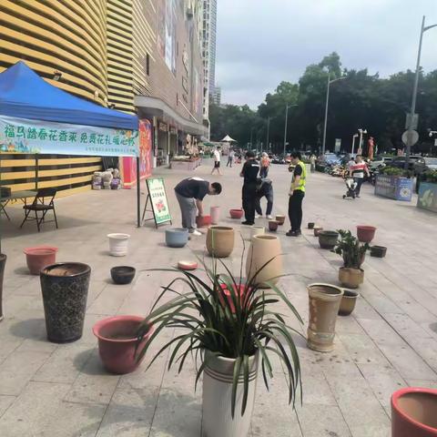 芳菲四月润民心 绿意循环入社区