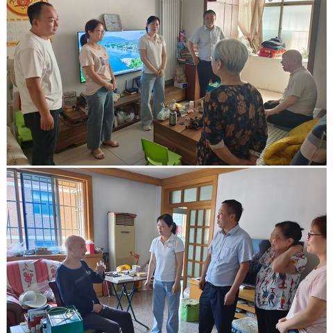 情系老党员 共叙党恩情