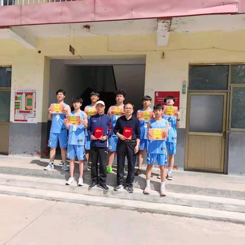 🏀喜报｜奋勇拼搏，载誉而归！广宗五中荣获全县篮球联赛第四名