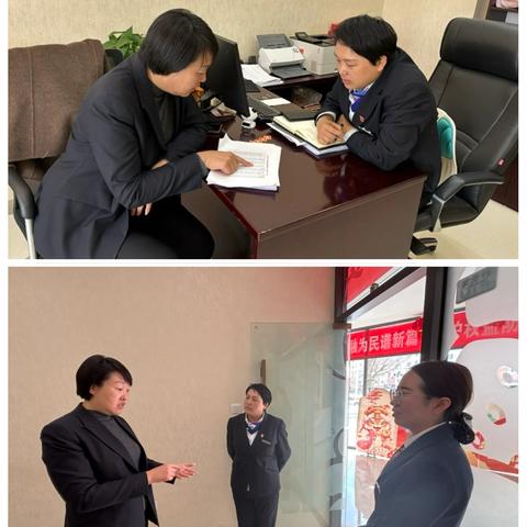 3月28日，个金部经理鲁秀岩、副经理于艳茹到光明街支行、建设街支行、怀远南街支行、民建路支行进行存款工作指导赋能，并拜访私银客户。