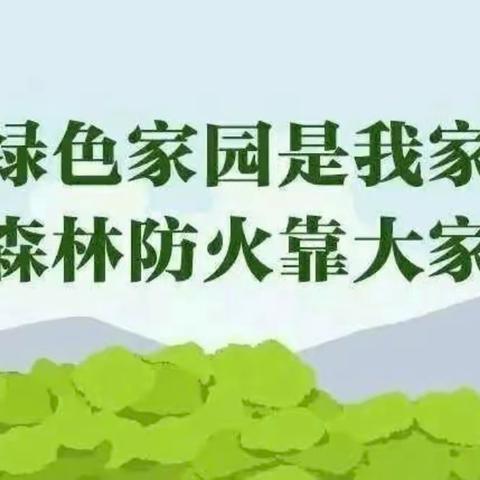 森林防火，有你有我——南多小学森林防火知识学习