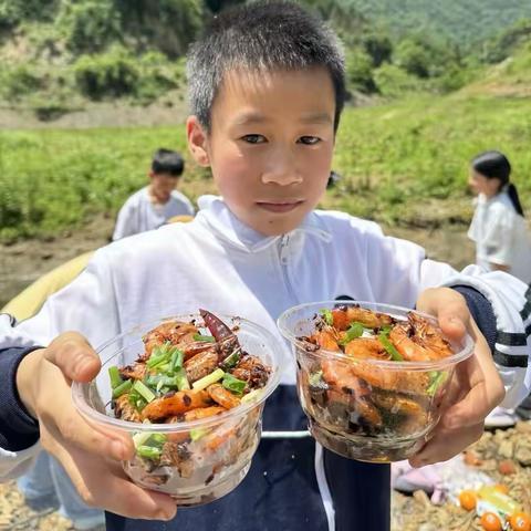 高桥镇中学（初中部）春日远足野炊活动