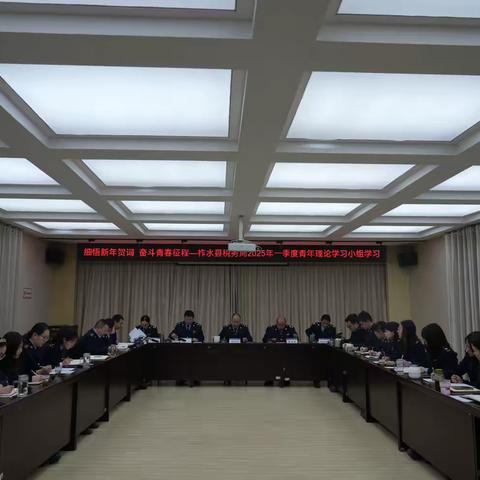 细悟新年贺词 奋斗青春征程——国家税务总局柞水县税务局青年理论学习小组开展集体学习