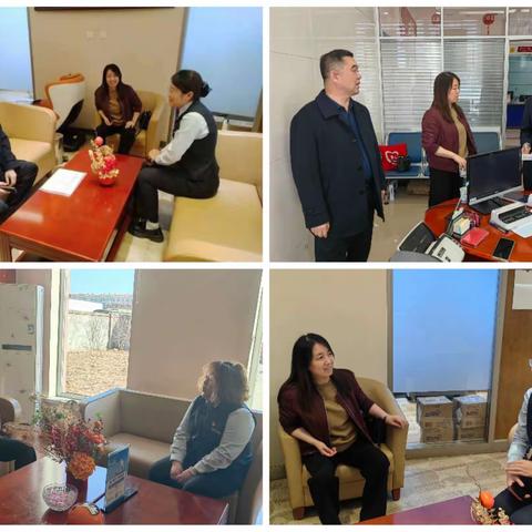 资金结算业务部去网点指导工作