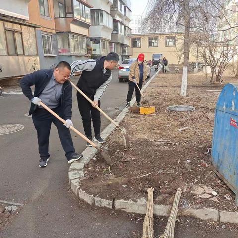 东园西区环境卫生整治 营造宜居生活环境