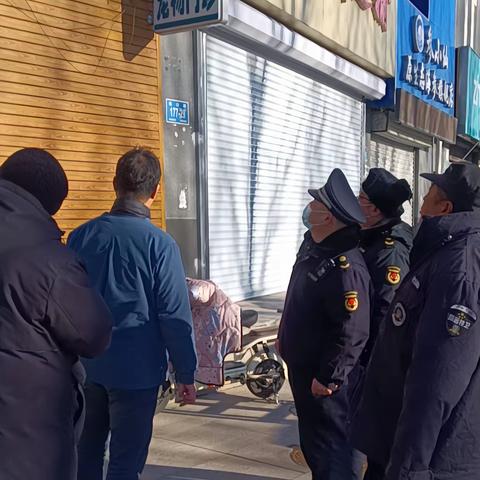 【巩固提升 和谐堤口】维护城市高颜值，干干净净过大年——堤口路街道开展临街外立面整治行动