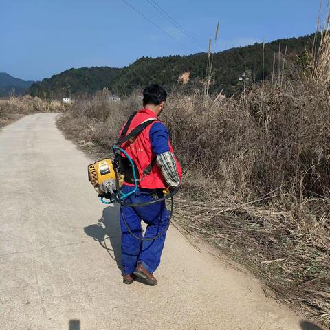 开展“人居环境整治”志愿活动