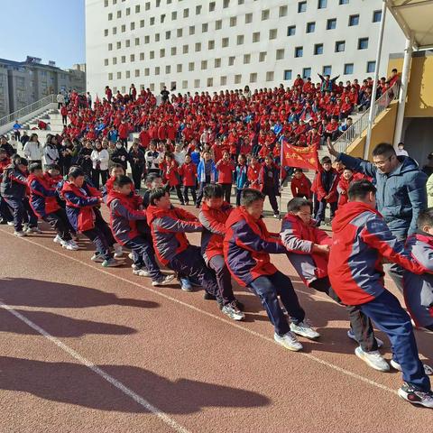 力拔山河展风采，凝心聚力向未来——记曹县汉江路小学第二届拔河比赛