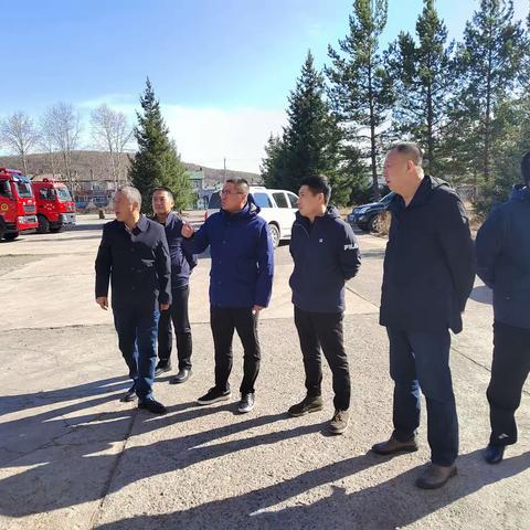 根河市委书记王成石一行莅临满归镇调研指导工作